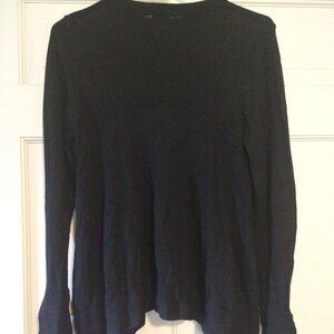 A New Day Sweater Top With Tie Sleeves -Size M